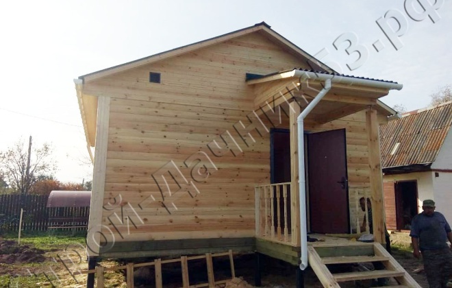 2 Брусовой дом ОД-34 6×6, 37.5 м², Московская область, Город Воскресенск, СНТ «Союз» (5)